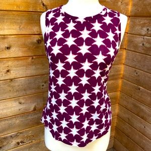 Lucky Brand - Star Tie Dye Tank Top - S